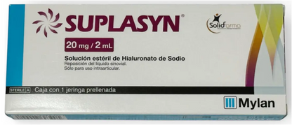 Suplasyn 20 Mg/2ml. Hialuronato De Sodio.