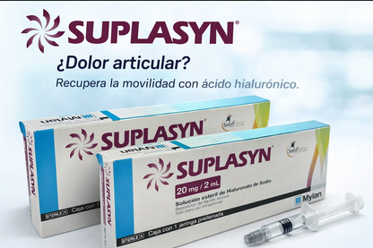 Suplasyn 20 Mg/2ml. Hialuronato De Sodio.