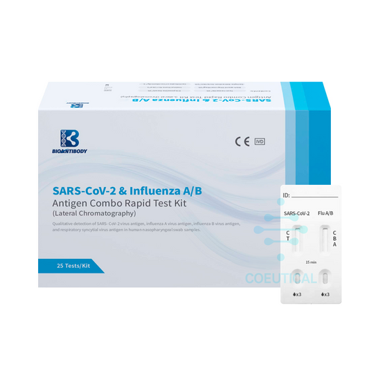 Pruebas de COVID-19 e Influenza A B